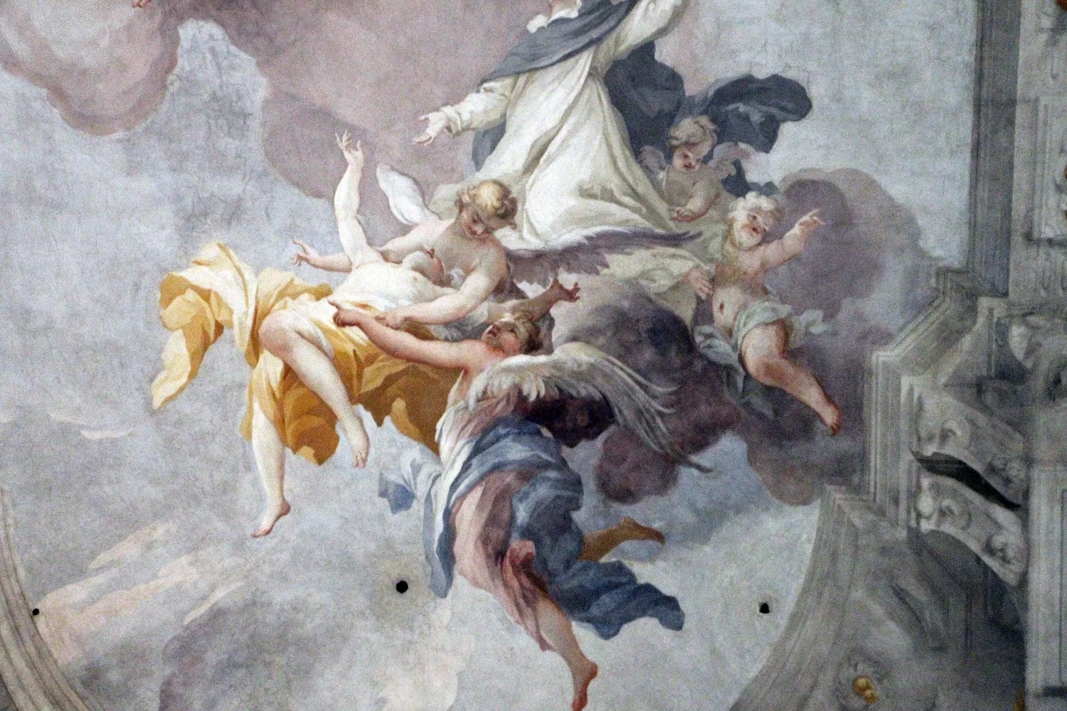 San Domenico in gloria - Fiesole, dettaglio